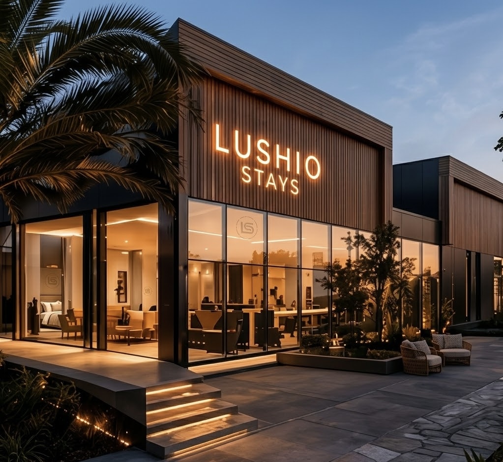 Lushio brand exterior